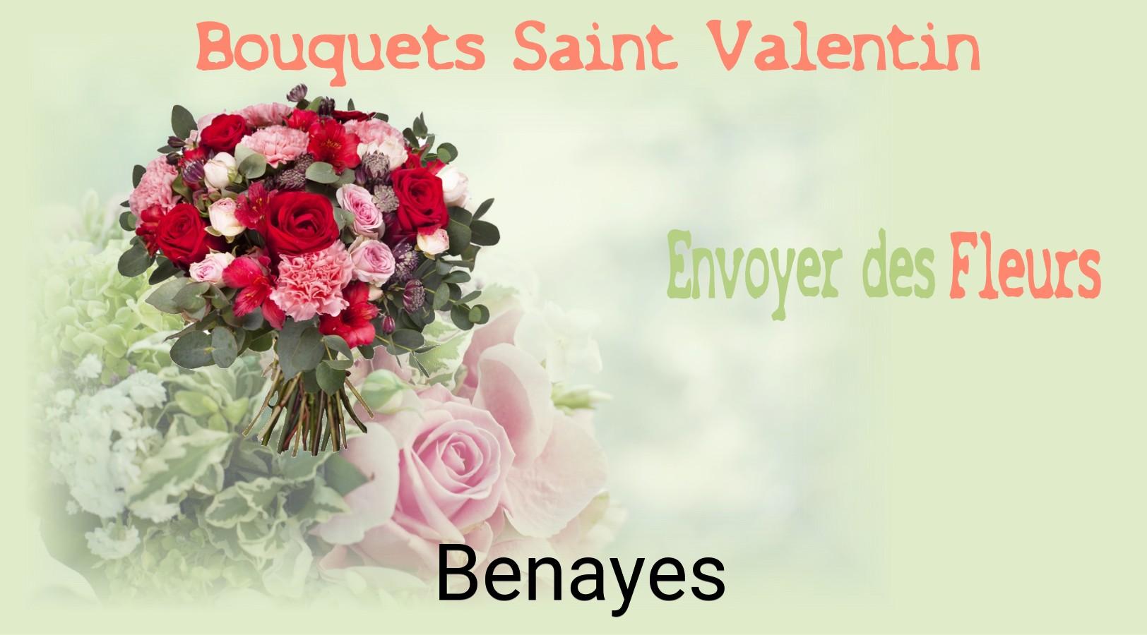 Roses de Saint-Valentin livrées à Benayes